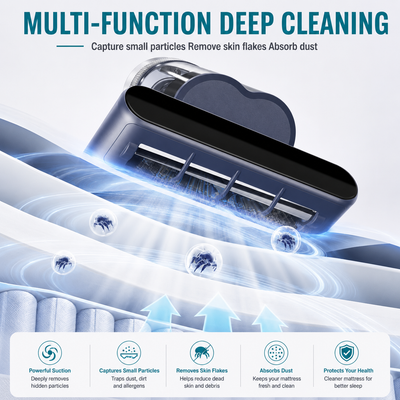 Mattress Vacuum Cleaner: Sees and Removes What Your Regular Vacuum Leaves Behind