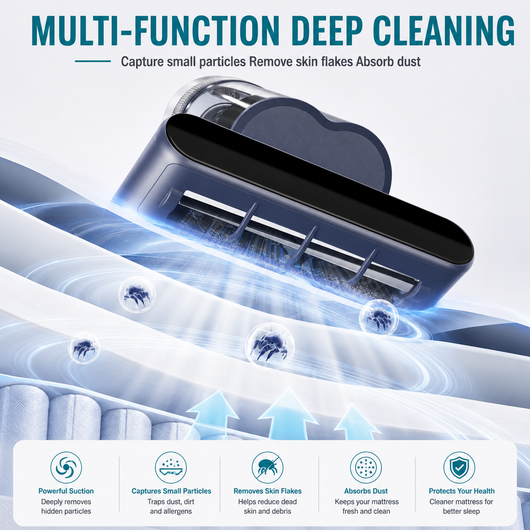 Mattress Vacuum Cleaner: Sees and Removes What Your Regular Vacuum Leaves Behind